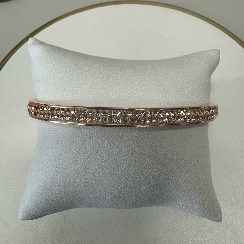 Coeur De Lion rose gold bangle